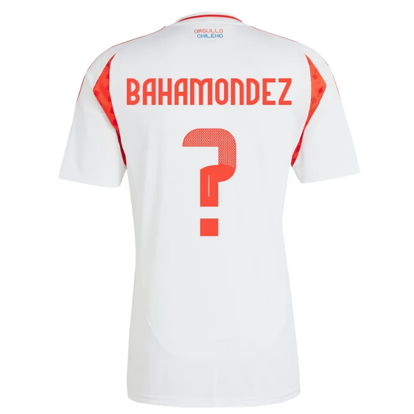 Danxen Kid Chile Taizo Bahamondez #0 White Away Jersey 24-26 T-Shirt