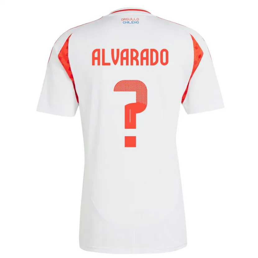 Danxen Kid Chile José Alvarado #0 White Away Jersey 24-26 T-Shirt