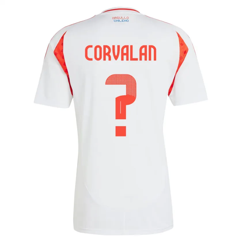 Danxen Kid Chile Elisa Corvalan #0 White Away Jersey 24-26 T-Shirt