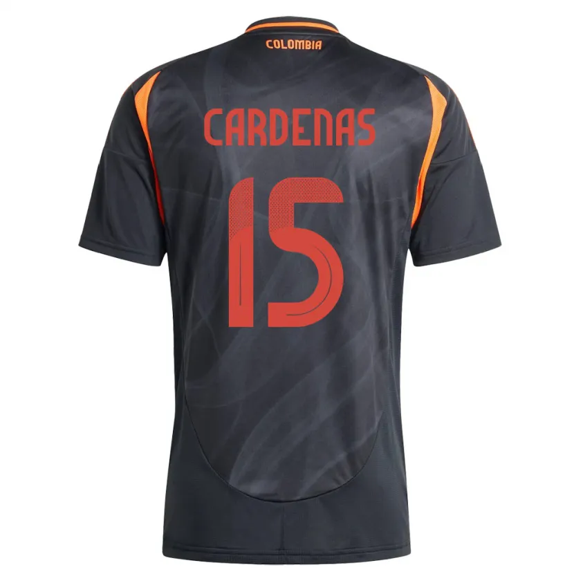 Danxen Kid Colombia Wendy Cárdenas #15 Black Away Jersey 24-26 T-Shirt