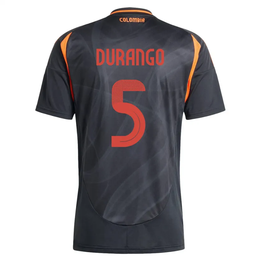 Danxen Kid Colombia Lorena Durango #5 Black Away Jersey 24-26 T-Shirt