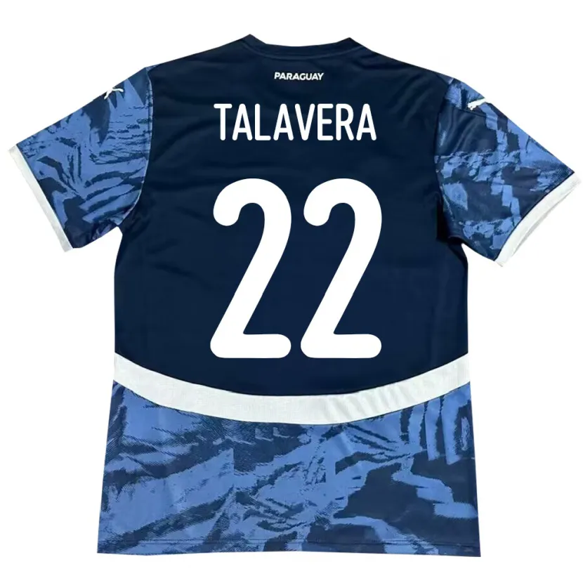 Danxen Kid Paraguay Javier Talavera #22 Blue Away Jersey 24-26 T-Shirt