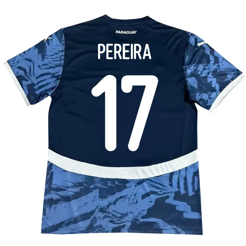 Danxen Kid Paraguay Kevin Pereira #17 Blue Away Jersey 24-26 T-Shirt