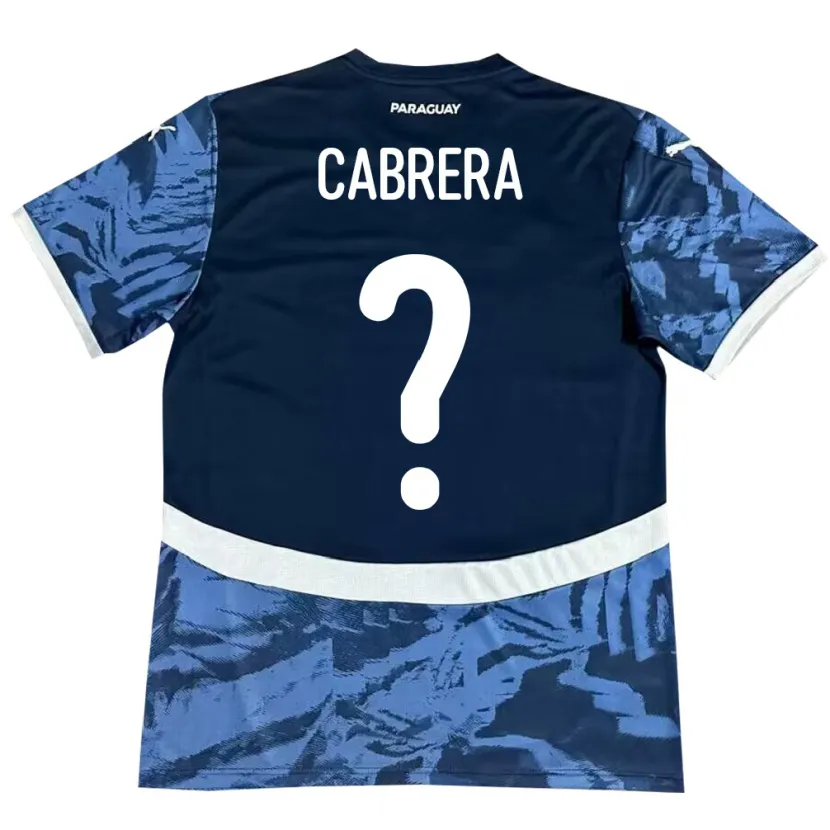 Danxen Kid Paraguay Ivan Cabrera #0 Blue Away Jersey 24-26 T-Shirt