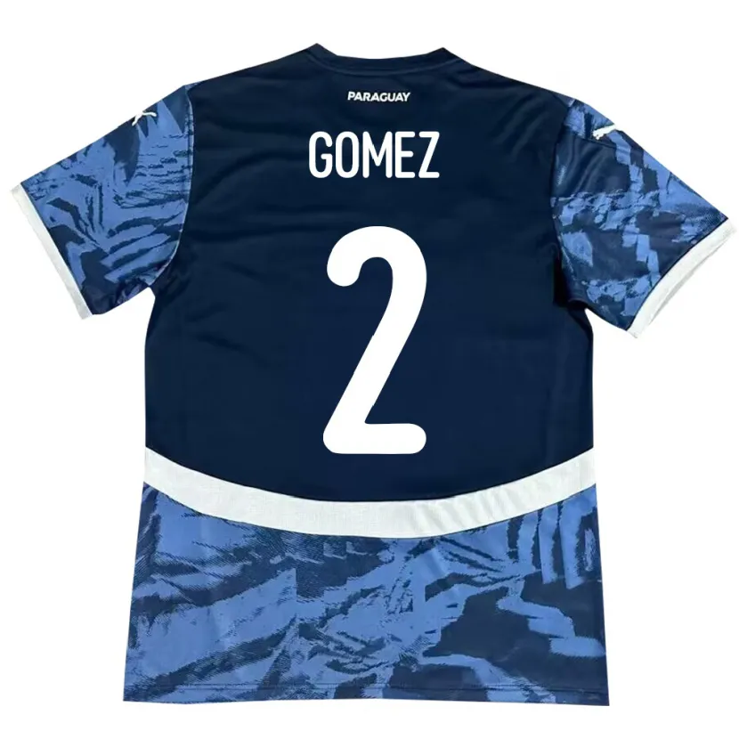 Danxen Kid Paraguay Rodrigo Gómez #2 Blue Away Jersey 24-26 T-Shirt