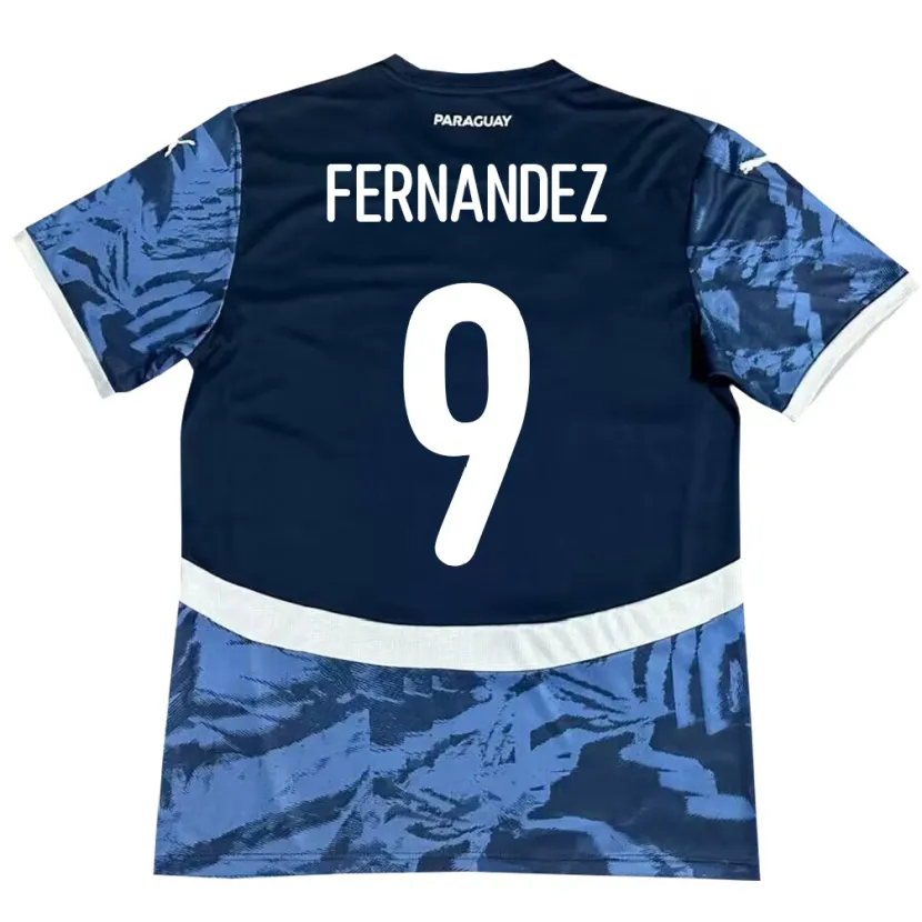 Danxen Kid Paraguay David Fernández #9 Blue Away Jersey 24-26 T-Shirt