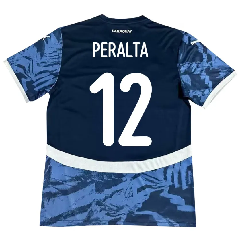 Danxen Kid Paraguay Jesús Peralta #12 Blue Away Jersey 24-26 T-Shirt