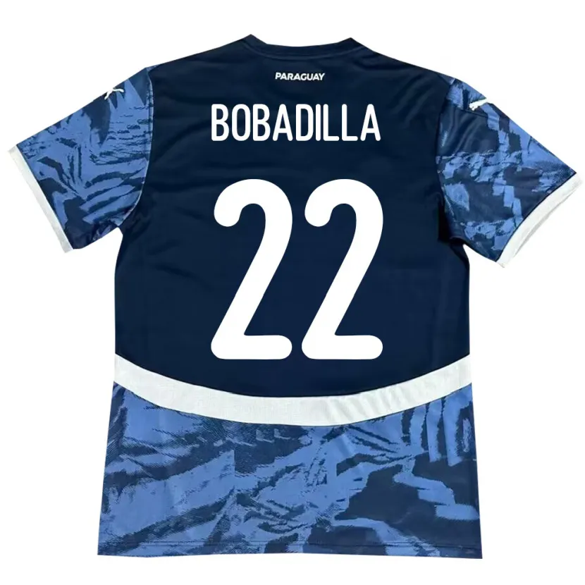 Danxen Kid Paraguay Dylan Bobadilla #22 Blue Away Jersey 24-26 T-Shirt