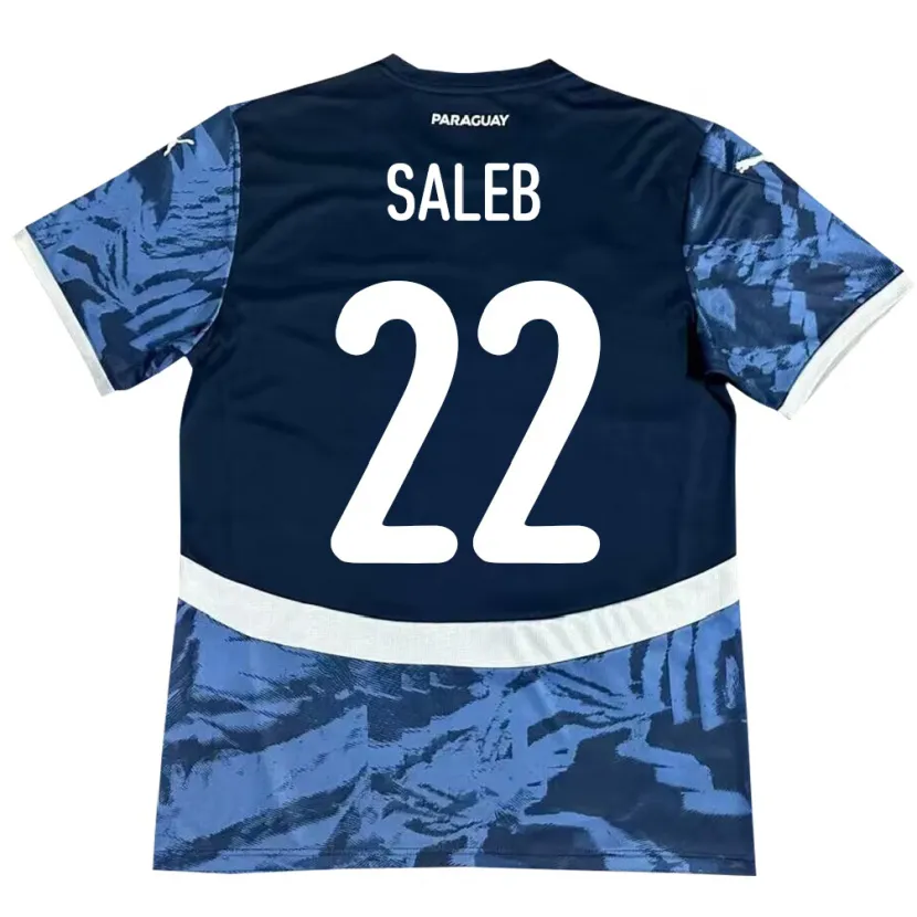 Danxen Kid Paraguay Gloria Saleb #22 Blue Away Jersey 24-26 T-Shirt