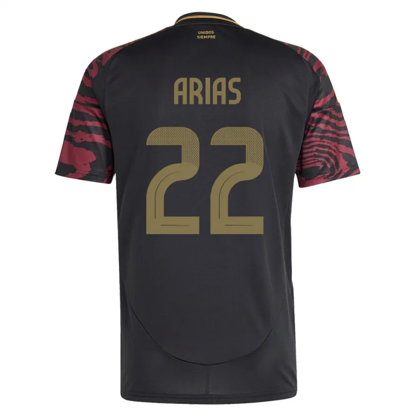 Danxen Kid Peru Brian Arias #22 Black Away Jersey 24-26 T-Shirt