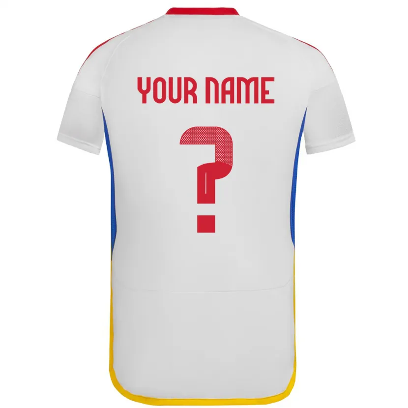 Danxen Kid Venezuela Your Name #0 White Away Jersey 24-26 T-Shirt