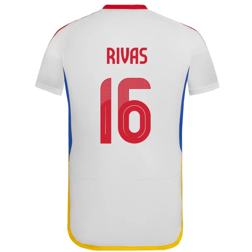 Danxen Kid Venezuela Renne Rivas #16 White Away Jersey 24-26 T-Shirt