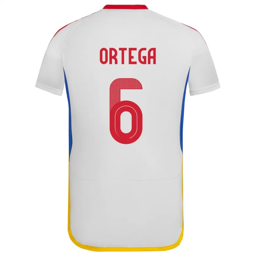 Danxen Kid Venezuela Bryant Ortega #6 White Away Jersey 24-26 T-Shirt