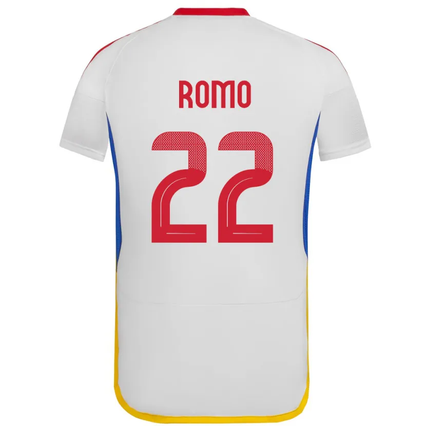 Danxen Kid Venezuela Rafael Romo #22 White Away Jersey 24-26 T-Shirt