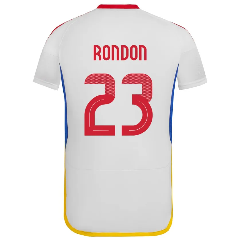 Danxen Kid Venezuela Salomón Rondón #23 White Away Jersey 24-26 T-Shirt