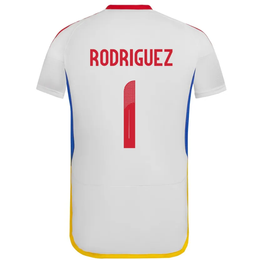 Danxen Kid Venezuela Samuel Rodriguez #1 White Away Jersey 24-26 T-Shirt