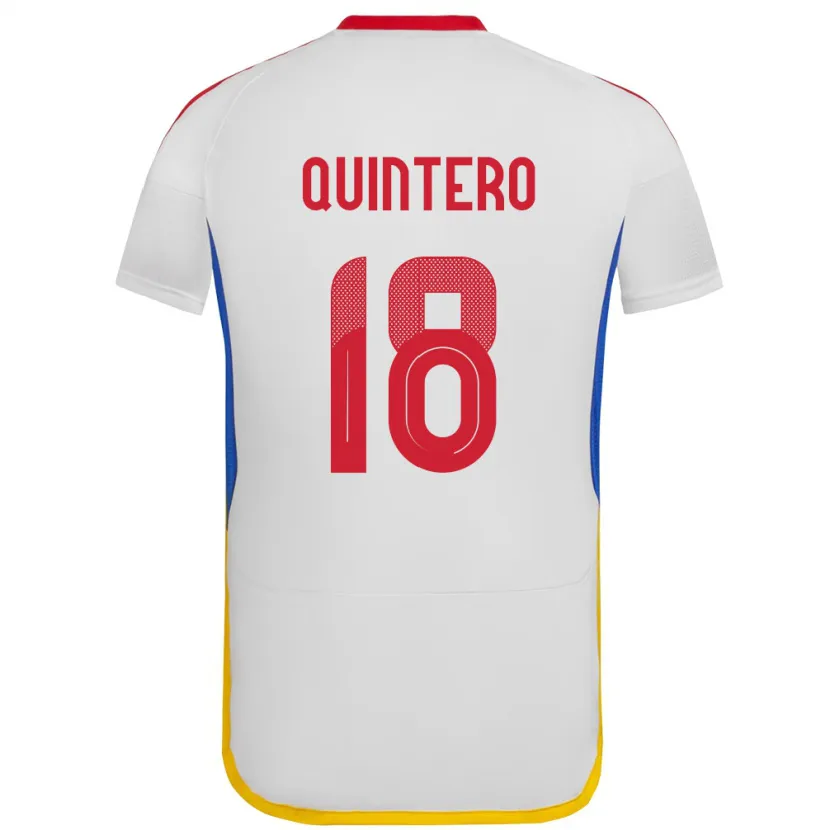 Danxen Kid Venezuela Jesús Quintero #18 White Away Jersey 24-26 T-Shirt