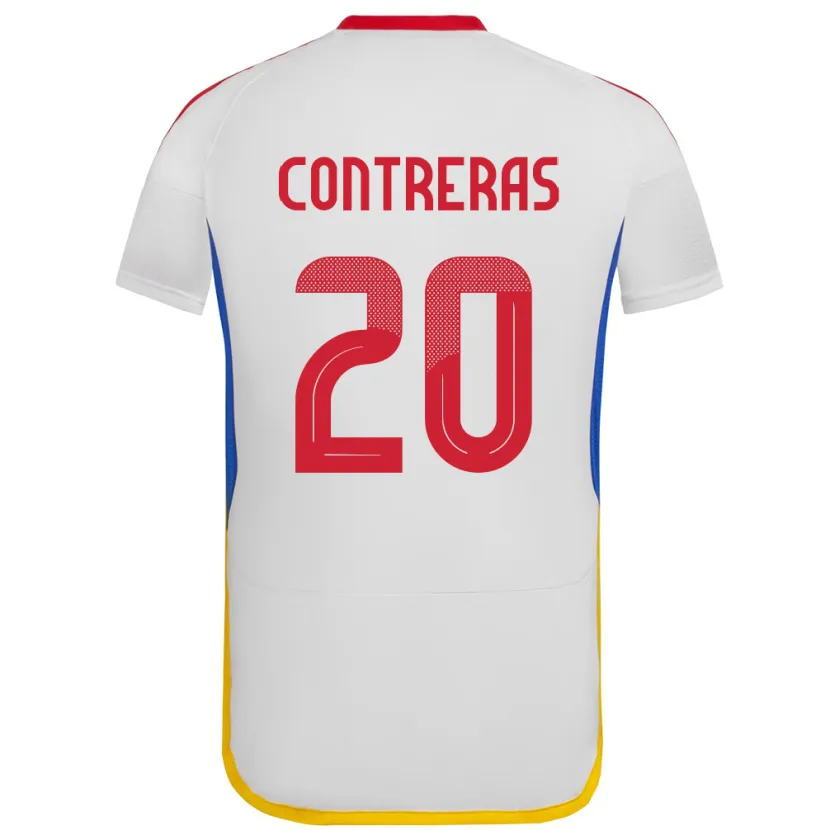 Danxen Kid Venezuela Anderson Contreras #20 White Away Jersey 24-26 T-Shirt