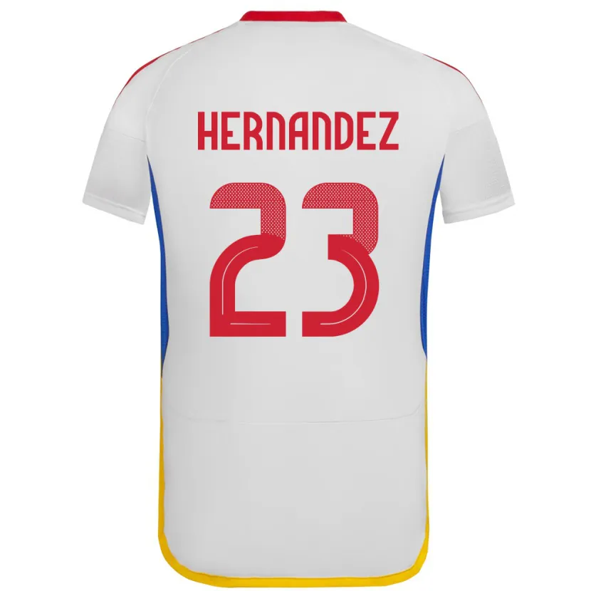 Danxen Kid Venezuela Luifer Hernández #23 White Away Jersey 24-26 T-Shirt