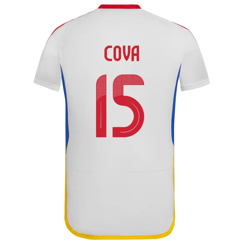 Danxen Kid Venezuela Adrián Cova #15 White Away Jersey 24-26 T-Shirt