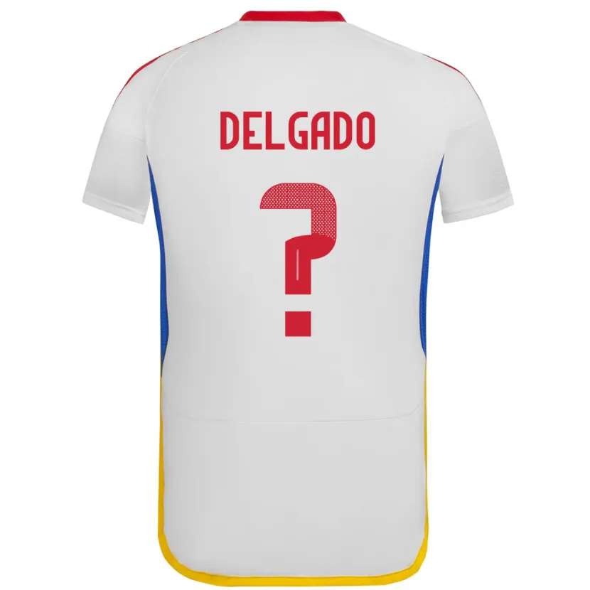 Danxen Kid Venezuela Álex Delgado #0 White Away Jersey 24-26 T-Shirt