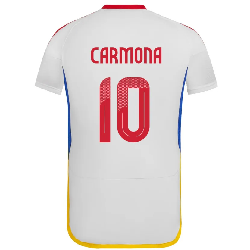 Danxen Kid Venezuela Wikelman Carmona #10 White Away Jersey 24-26 T-Shirt