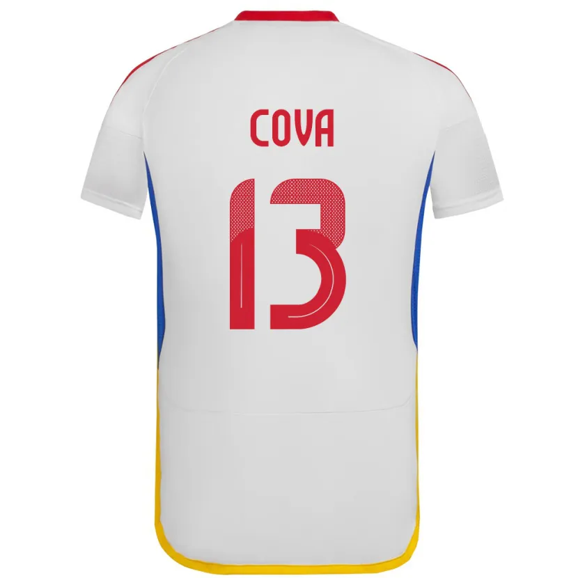 Danxen Kid Venezuela Alejandro Cova #13 White Away Jersey 24-26 T-Shirt