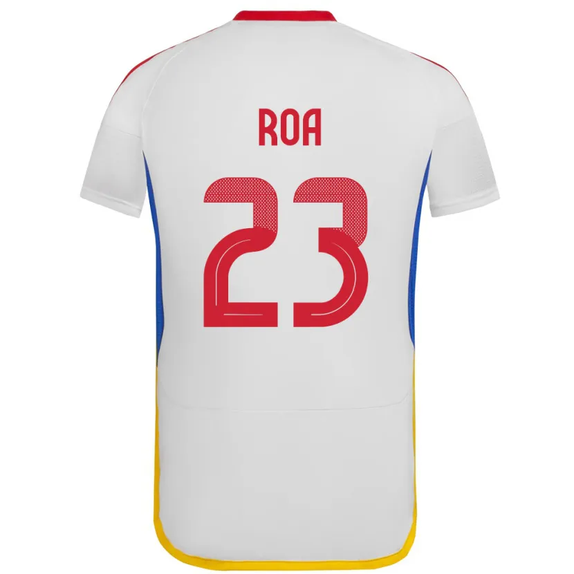 Danxen Kid Venezuela Keiber Roa #23 White Away Jersey 24-26 T-Shirt