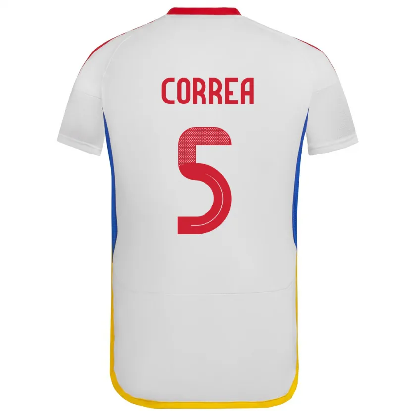 Danxen Kid Venezuela José Correa #5 White Away Jersey 24-26 T-Shirt