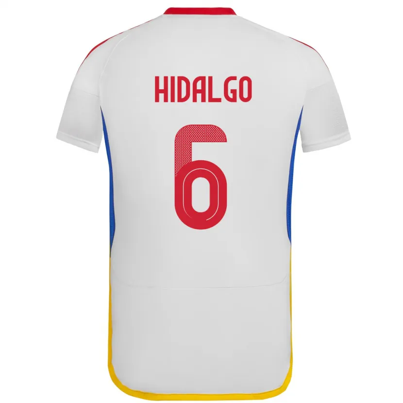 Danxen Kid Venezuela Rai Hidalgo #6 White Away Jersey 24-26 T-Shirt