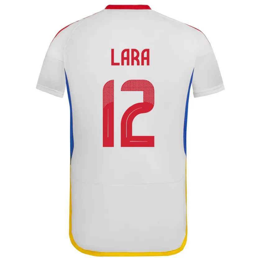 Danxen Kid Venezuela Jesús Lara #12 White Away Jersey 24-26 T-Shirt