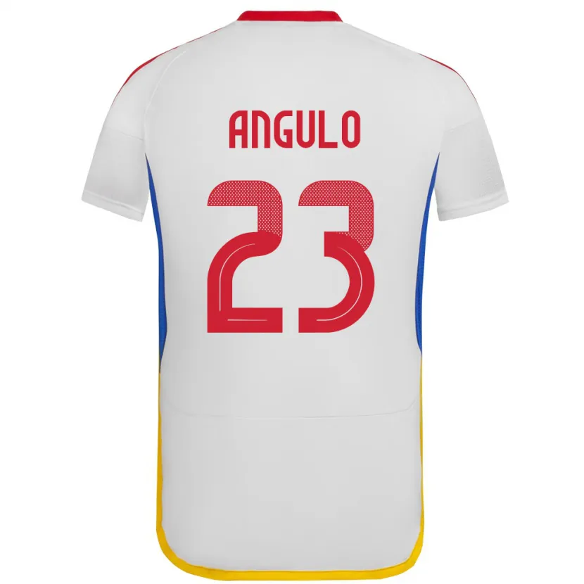 Danxen Kid Venezuela Gabriela Angulo #23 White Away Jersey 24-26 T-Shirt