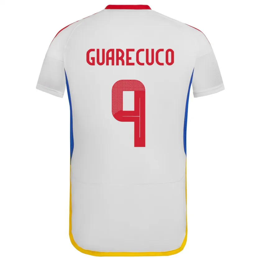 Danxen Kid Venezuela Joemar Guarecuco #9 White Away Jersey 24-26 T-Shirt