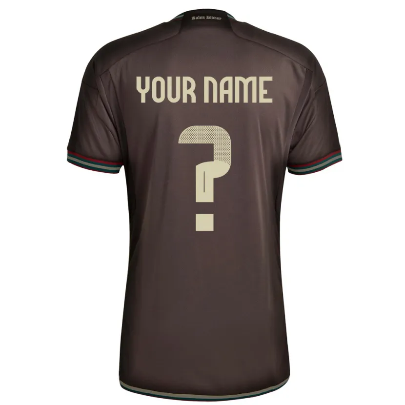 Danxen Kid Jamaica Your Name #0 Night Brown Away Jersey 24-26 T-Shirt