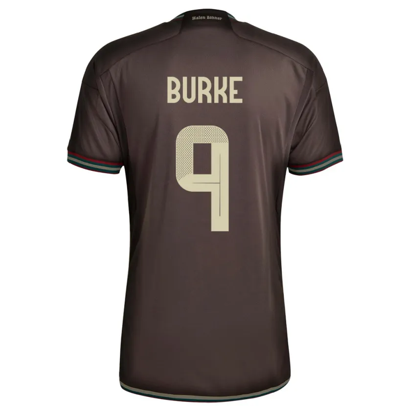 Danxen Kid Jamaica Cory Burke #9 Night Brown Away Jersey 24-26 T-Shirt