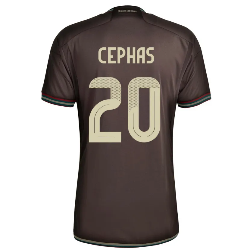 Danxen Kid Jamaica Renaldo Cephas #20 Night Brown Away Jersey 24-26 T-Shirt