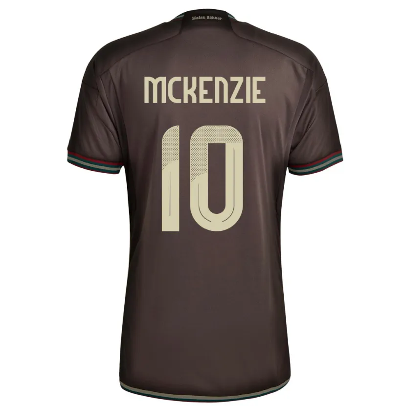 Danxen Kid Jamaica Denzel Mckenzie #10 Night Brown Away Jersey 24-26 T-Shirt