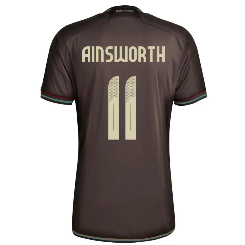 Danxen Kid Jamaica Christopher Ainsworth #11 Night Brown Away Jersey 24-26 T-Shirt