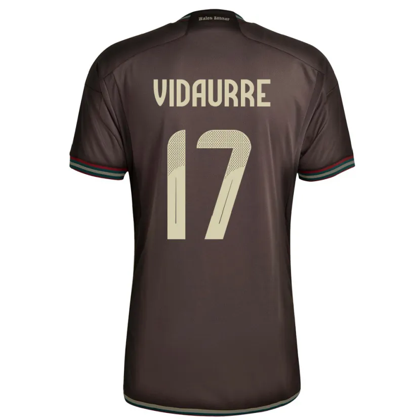 Danxen Kid Jamaica Zoe Vidaurre #17 Night Brown Away Jersey 24-26 T-Shirt