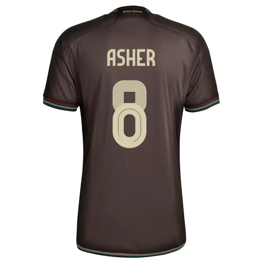 Danxen Kid Jamaica Chinyelu Asher #8 Night Brown Away Jersey 24-26 T-Shirt