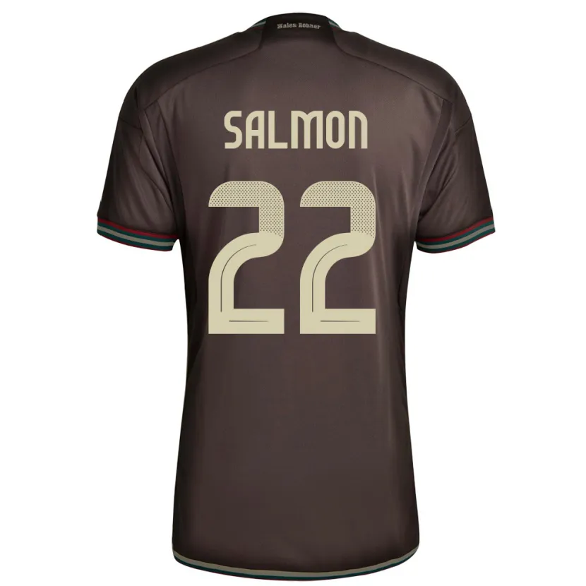 Danxen Kid Jamaica Christina Salmon #22 Night Brown Away Jersey 24-26 T-Shirt