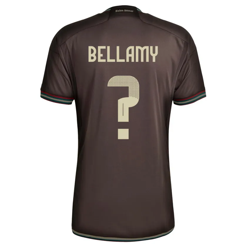 Danxen Kid Jamaica Sydney Bellamy #0 Night Brown Away Jersey 24-26 T-Shirt