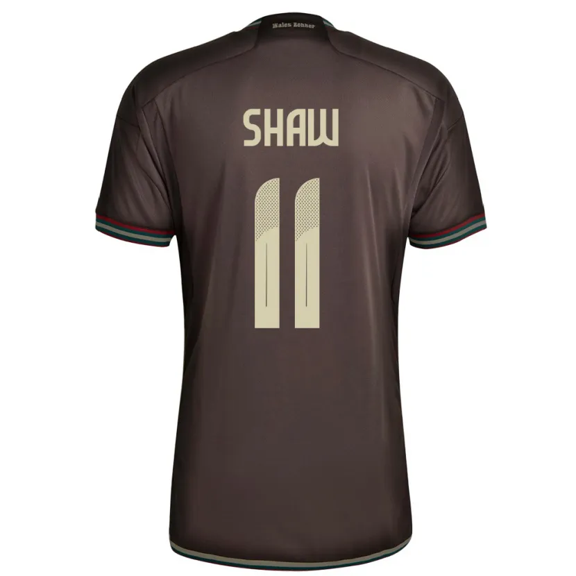 Danxen Kid Jamaica Khadija Shaw #11 Night Brown Away Jersey 24-26 T-Shirt