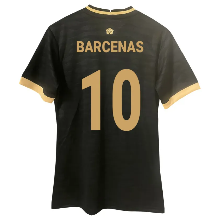 Danxen Kid Panama Yoel Bárcenas #10 Black Away Jersey 24-26 T-Shirt