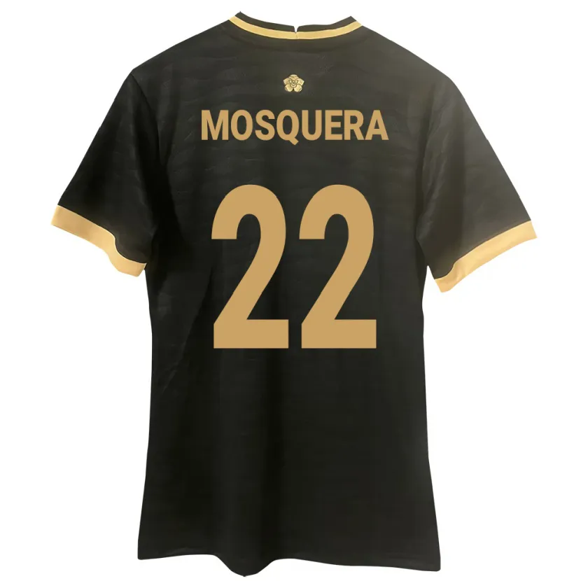 Danxen Kid Panama Orlando Mosquera #22 Black Away Jersey 24-26 T-Shirt