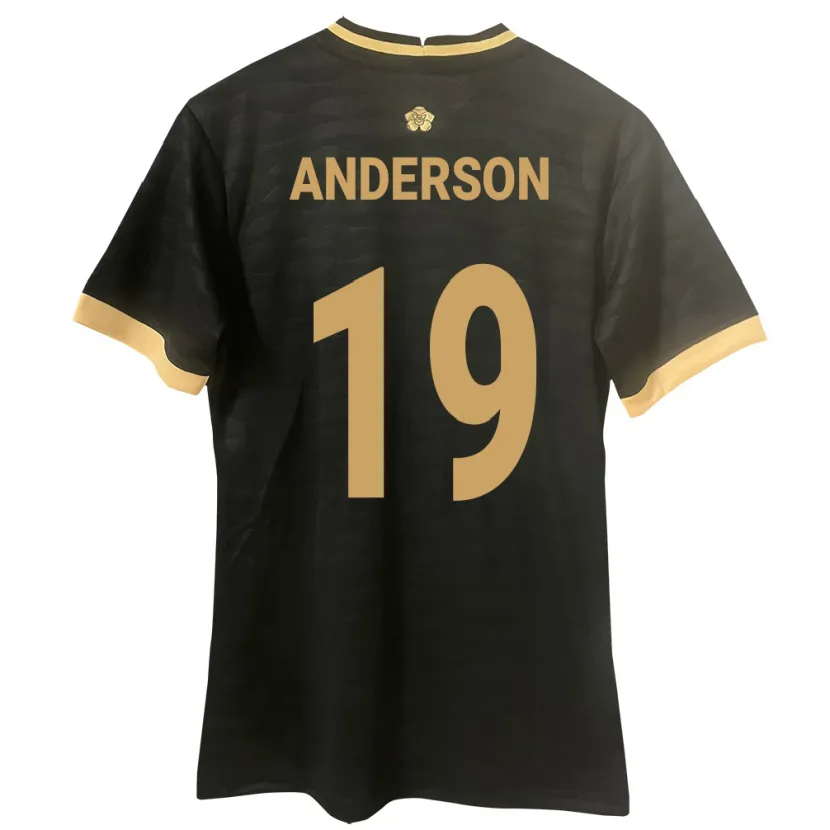 Danxen Kid Panama Iván Anderson #19 Black Away Jersey 24-26 T-Shirt