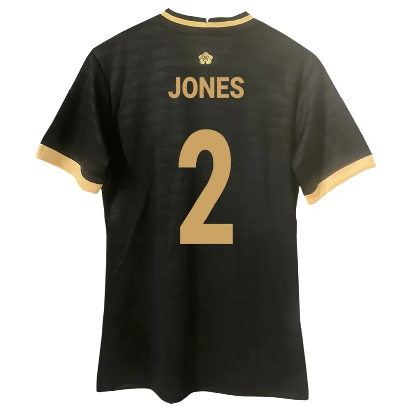 Danxen Kid Panama Joseph Jones #2 Black Away Jersey 24-26 T-Shirt