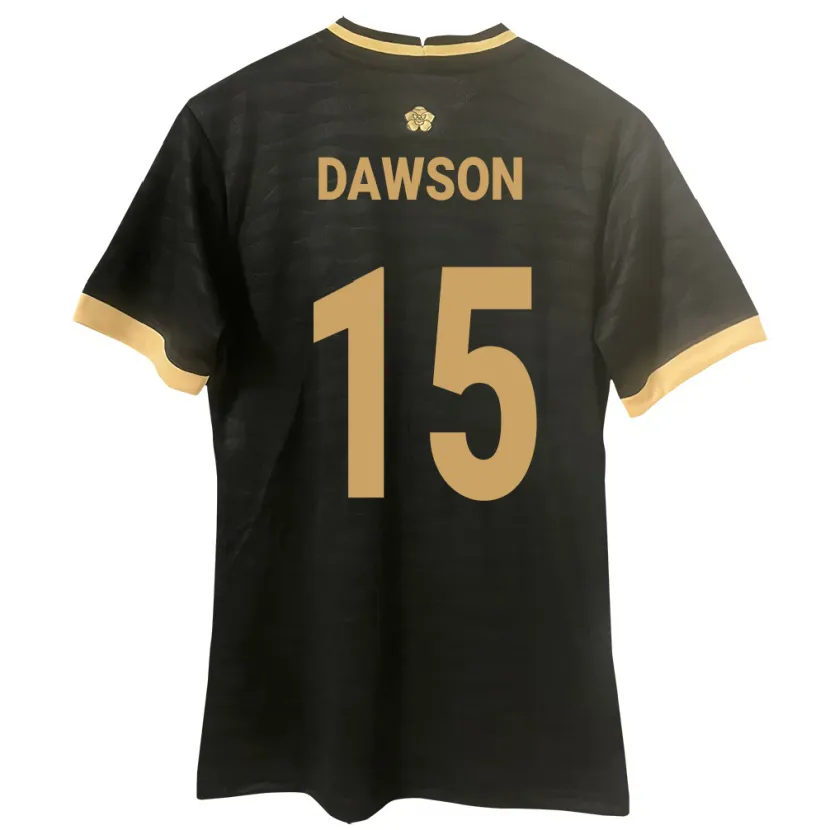 Danxen Kid Panama Didier Dawson #15 Black Away Jersey 24-26 T-Shirt