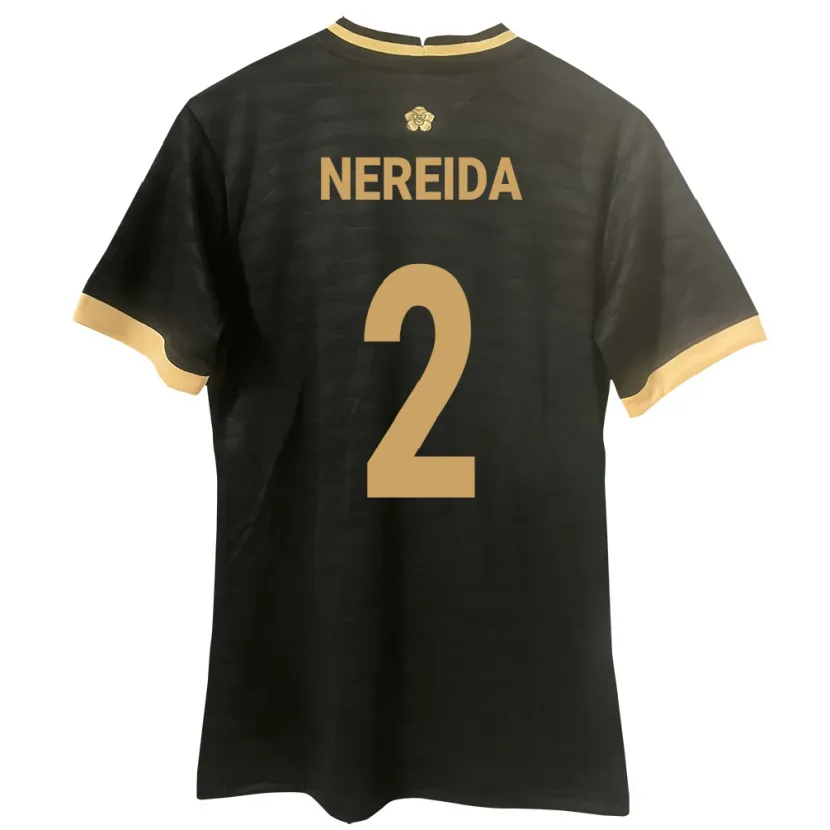 Danxen Kid Panama Juriel Nereida #2 Black Away Jersey 24-26 T-Shirt