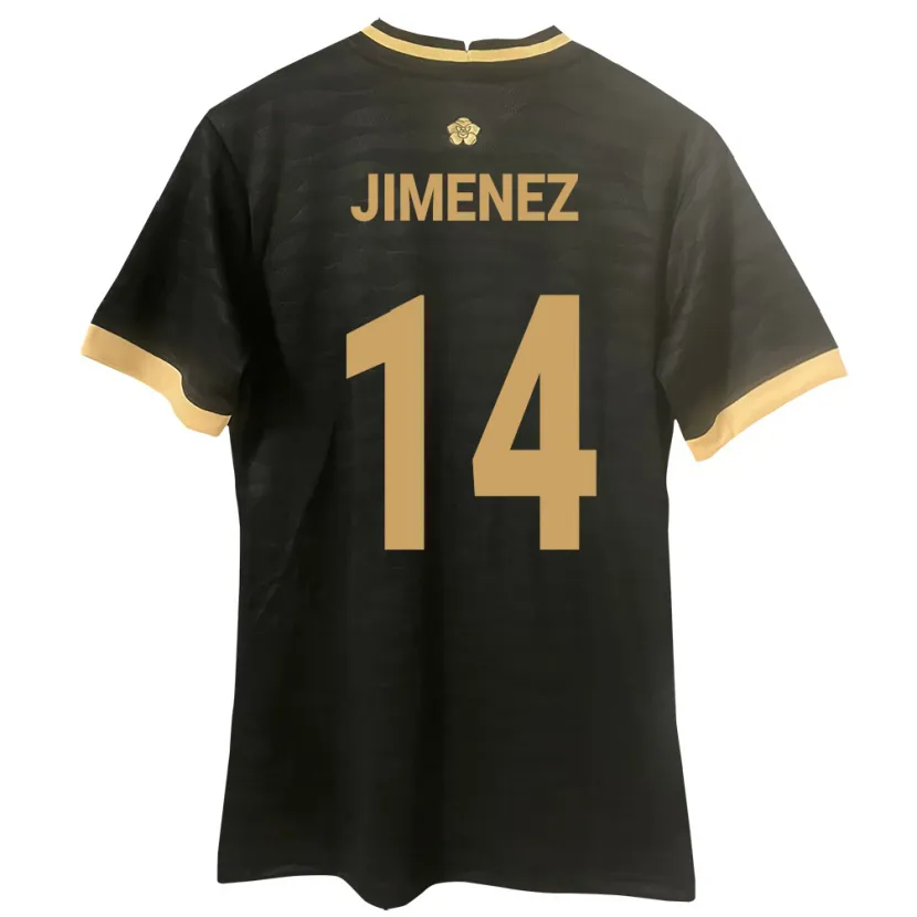 Danxen Kid Panama Juan Jiménez #14 Black Away Jersey 24-26 T-Shirt